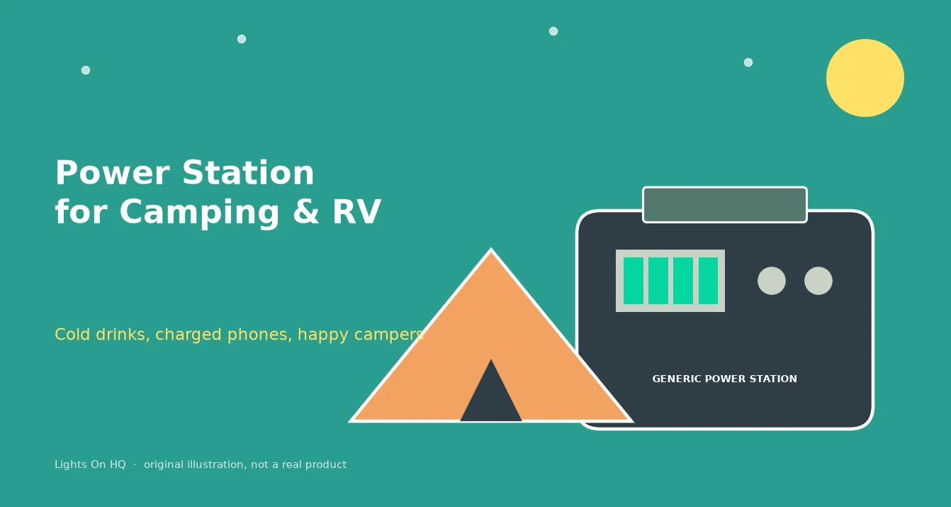 Best Power Station for Camping and RV Trips (Without Breaking Your Back)