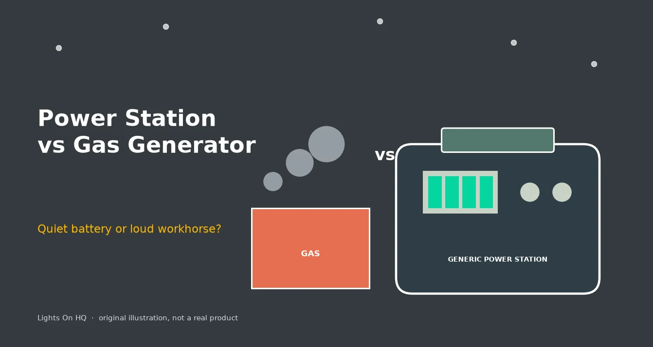 Power Station vs Gas Generator: Which One Should You Buy?