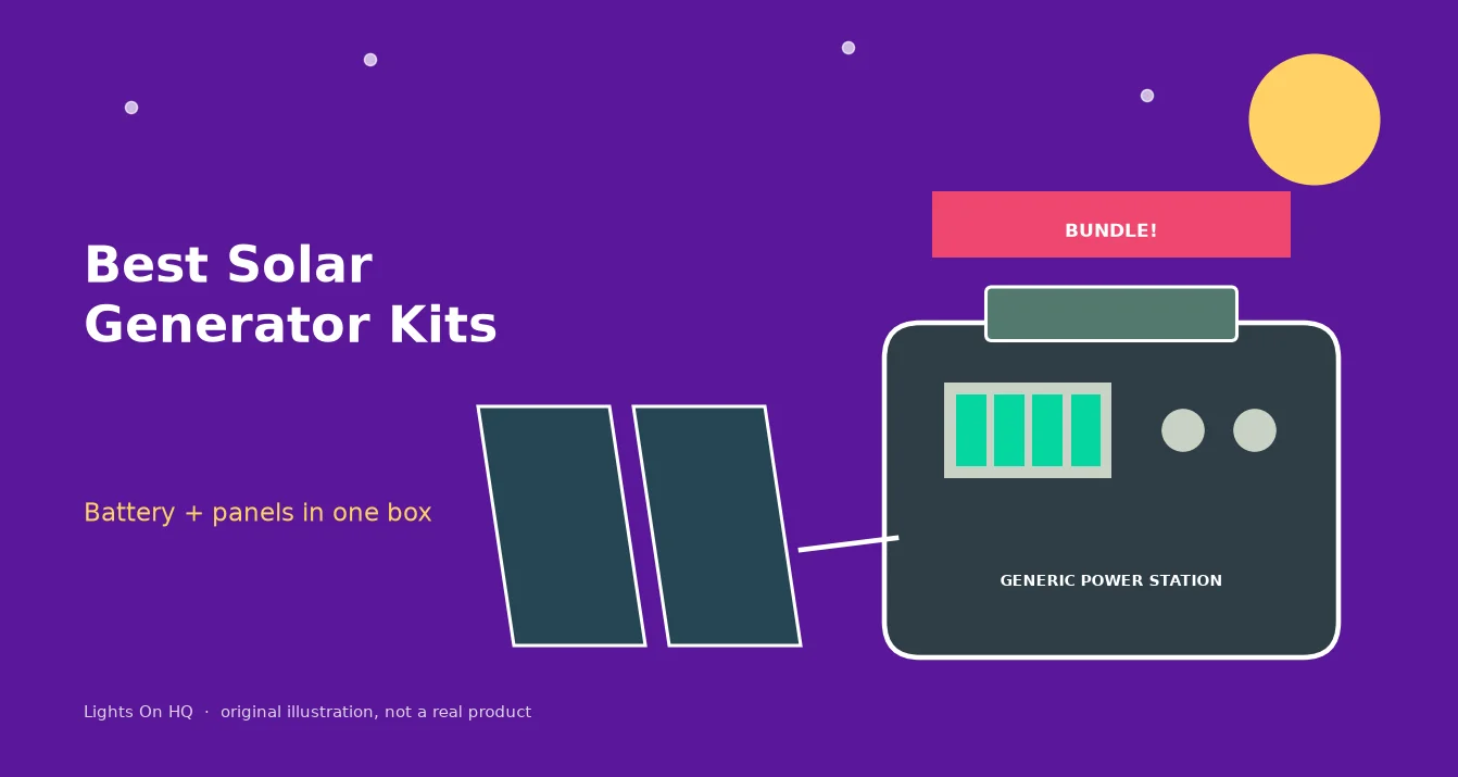 Best Solar Generator Kits: Power Station + Panel Bundles Worth a Look