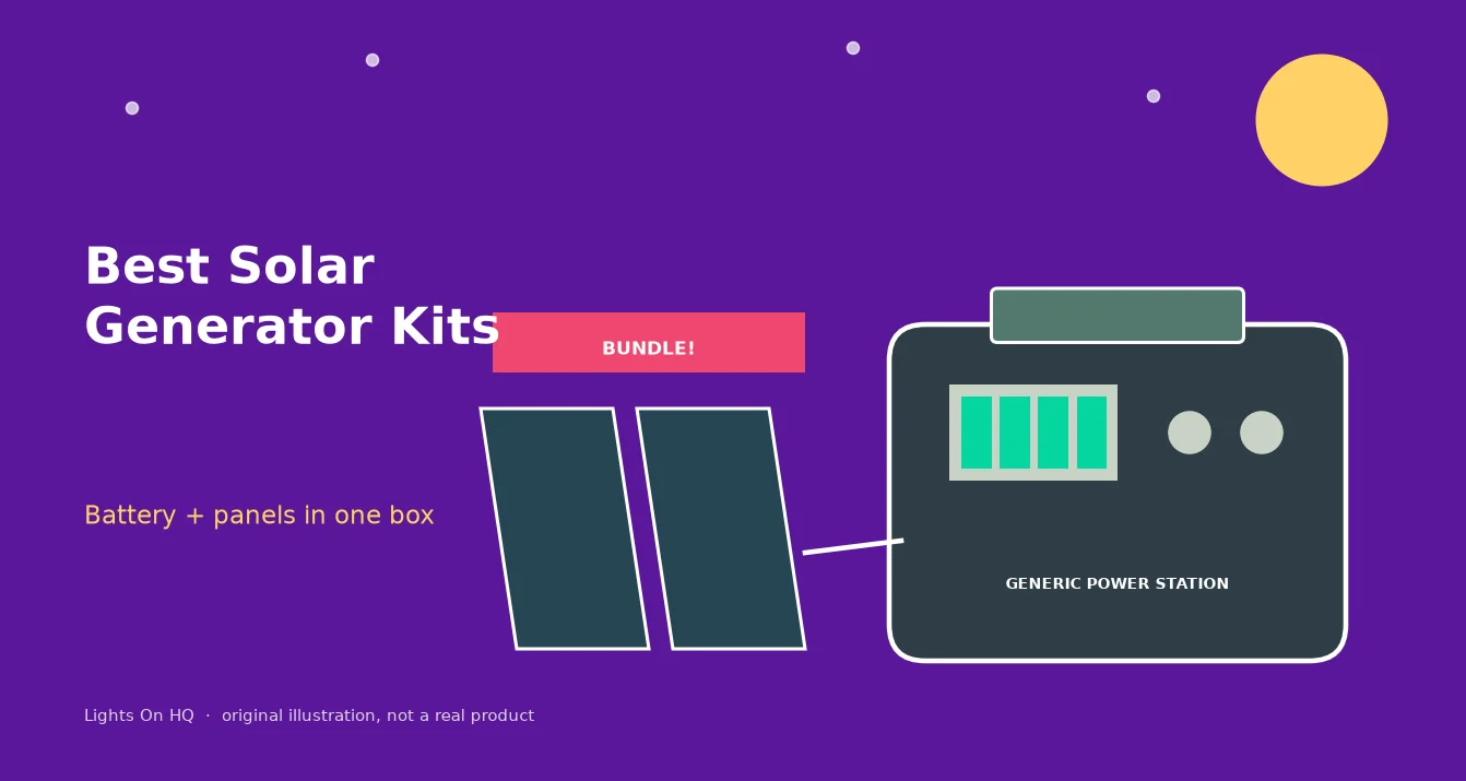 Best Solar Generator Kits: Power Station + Panel Bundles Worth a Look