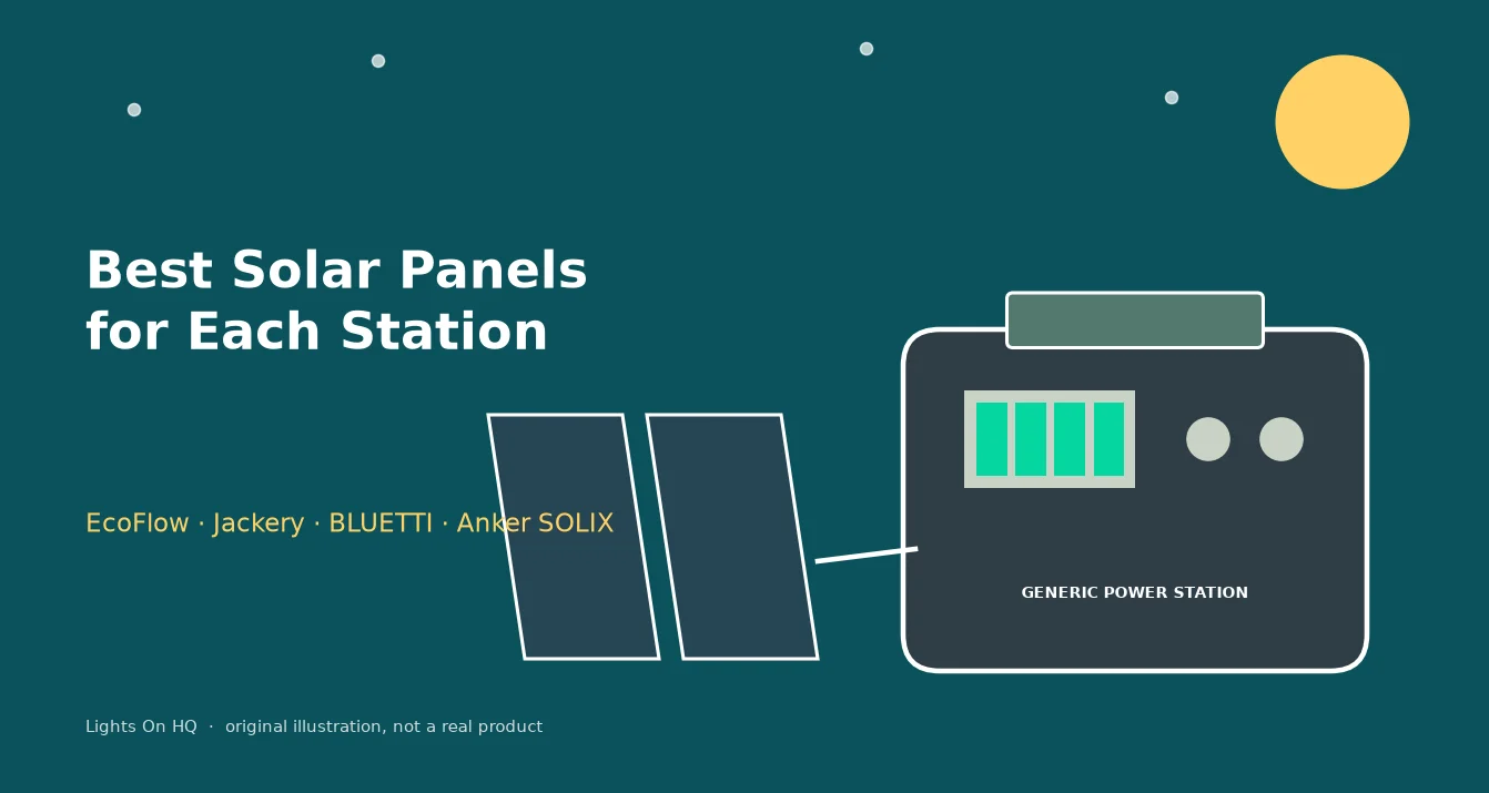 Best Solar Panels for Each Power Station: EcoFlow, Jackery, BLUETTI and Anker SOLIX
